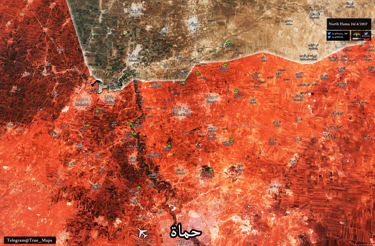 Chum anh quan doi Syria dai thang o Bac Hama