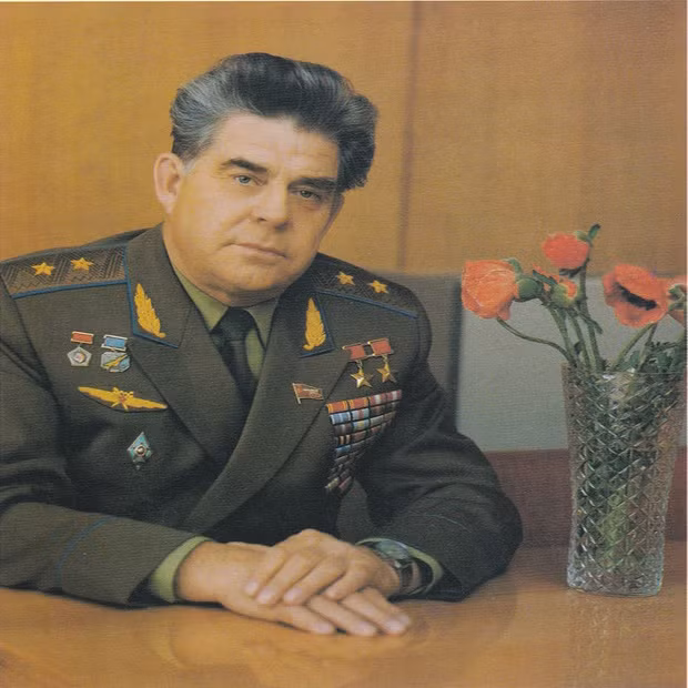 Phi hành gia Liên Xô Georgi Beregovoi thực hiện chuyến bay vào vũ trụ trên tàu Soyuz 3 vào năm 1968. Ảnh: ER.