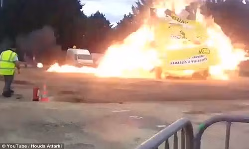 Hien truong no lon o Phap, hang chuc nguoi bi thuong