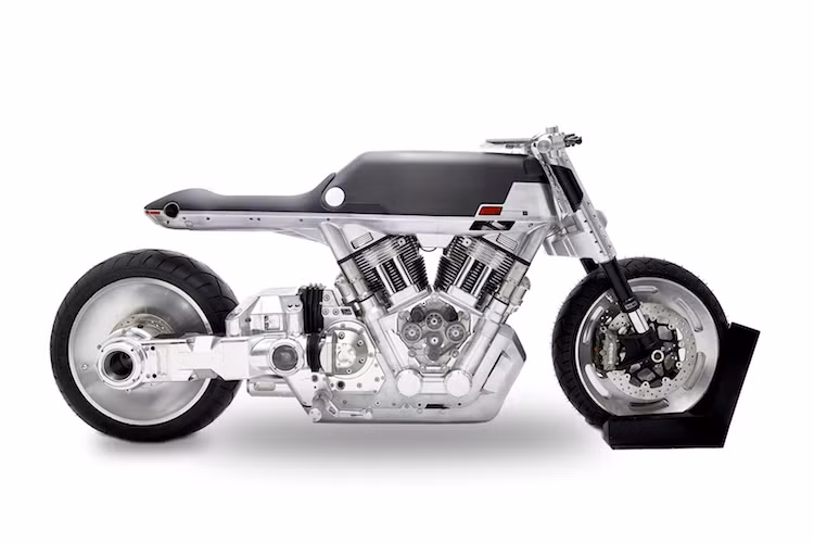 Toàn bộ phần khung phụ của Vanguard Roadster cũng đã được phay nguyên khối từ nhôm, chạy thẳng thành một đường theo chiều dài chiếc xe và đồng thời trở thành nơi gắn bình xăng cùng yên sau. Bánh sau của chiếc xe là một khối nhôm đặc, chỉ được phay lõm và cắt lỗ nhằm bắt vào trục xe cùng các chi tiết như đĩa phanh hay van hơi.