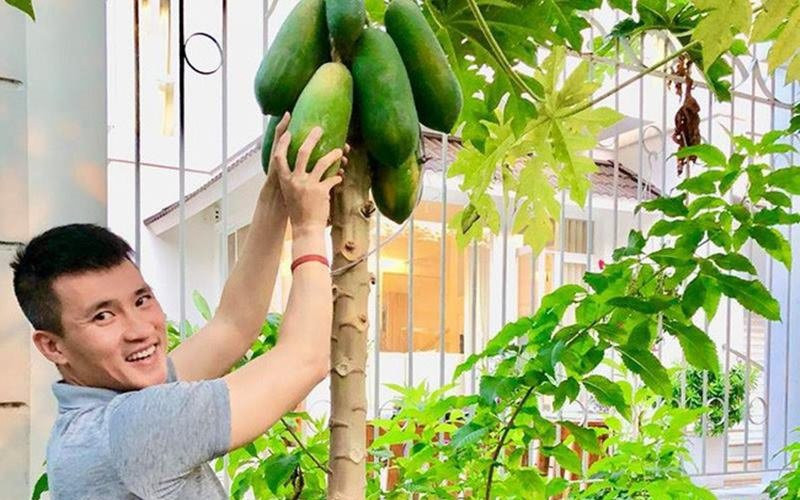 Ngay sau đó, cư dân mạng này hỏi bao nhiêu 1 kí dưa leo, chồng Thủy Tiên cho biết: "1 kg dưa leo giá 10 triệu nha em ơi, đã bao gồm phí cắt dưa của trai đẹp 9 triệu 980 nghìn nha".