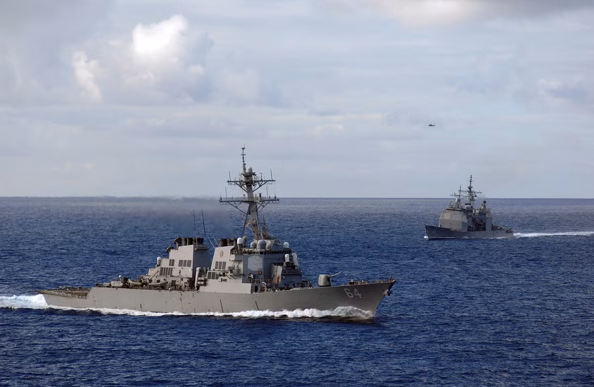 Khu trục hạm USS Carney có biên chế thuộc Hạm đội 6 Hải quân Mỹ. Nguồn ảnh: Wiki.