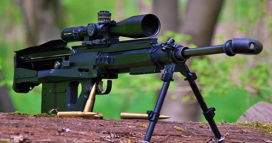 Tuy nhiên, xạ thủ hoàn toàn có thể thay đổi hệ thống kính ngắm này một cách đơn giản bằng những kính ngắm có độ phóng đại lớn hơn để tăng khả năng bắn ở tầm xa. Nguồn ảnh: Pinterest.