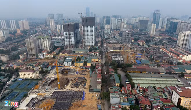 Thủ tướng cho rằng việc quy hoạch ở một số nơi còn tự tiện, chủ đầu tư còn xin thay đổi quy hoạch. Ảnh: Tiến Tuấn.