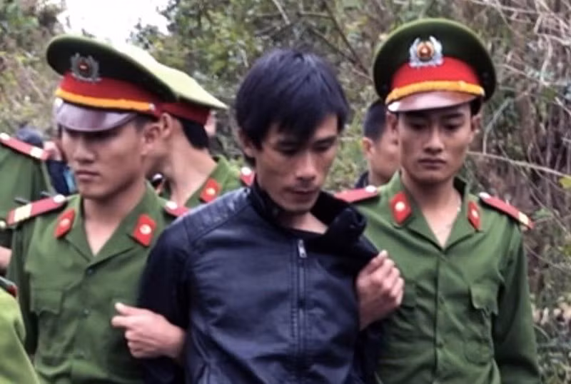 Bùi Thanh Tâm bị công an bắt giữ sau 6 ngày gây án.