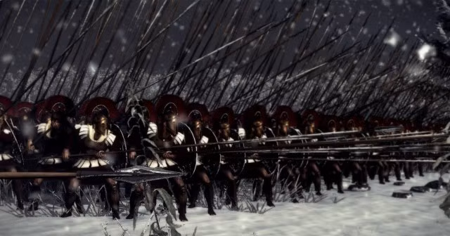 Ví dụ như, đội quân của Hoplite sử dụng những cây giáo dài khoảng 2,7 mét trong khi đó đội quân của Phalangites của Macedonia lại sử dụng những dây giáo dài tới 4,3 mét để chống lại giáo của kỵ binh vốn có chiều dài lên tới 3,8 mét. Nguồn ảnh: Striker.