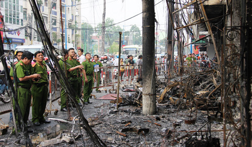 Vu chay kinh hoang o TP HCM qua loi nhan chung