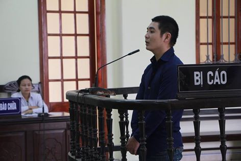 Trần Văn Giang tỏ ra hối hận tại phiên tòa