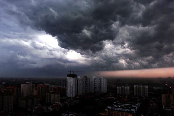 Miền Bắc sắp đón mưa lớn, đề phòng mưa đá và gió giật mạnh Mien Bac sap don mua lon, de phong mua da va gio giat manh