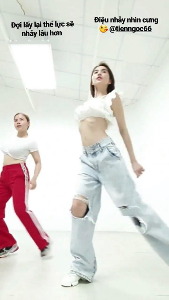 Bi quyet de co vong eo con kien nhu Pham Huong, Ngoc Trinh