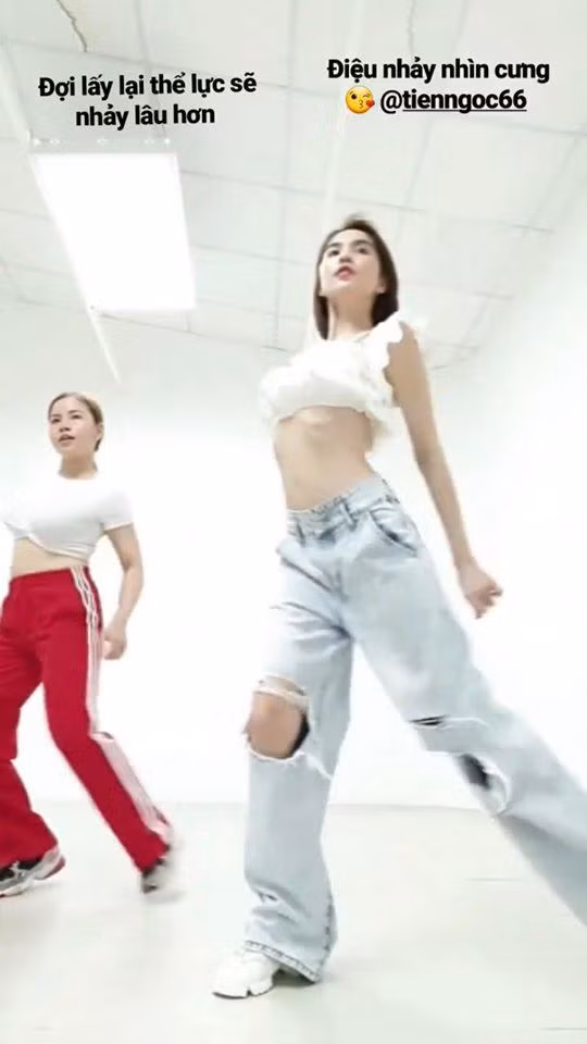 Bi quyet de co vong eo con kien nhu Pham Huong, Ngoc Trinh