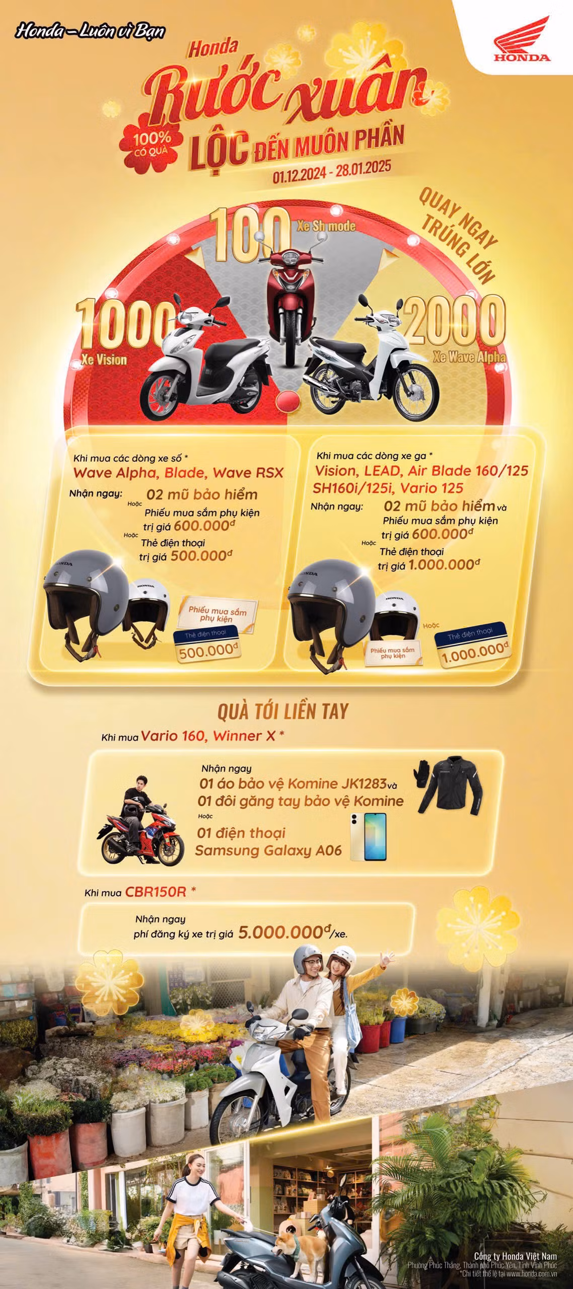 Honda Binh Thuy tri an khach hang “rinh qua don Noel, chao xuan 2025”-Hinh-5