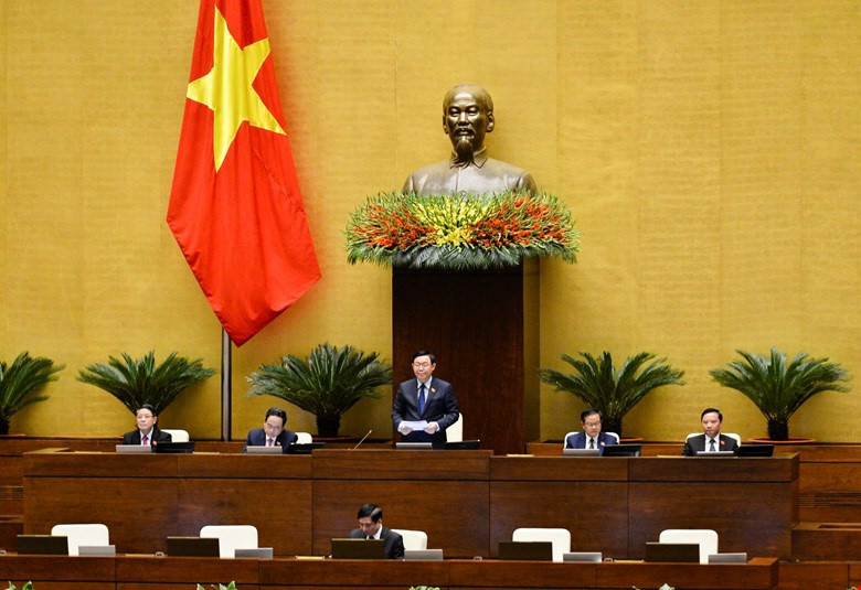 Chu tich Vuong Dinh Hue: Tin tuong cac chuc danh moi duoc Quoc hoi bau dam nghi, dam lam