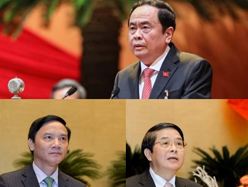 Quoc hoi khoa XIV co 3 Pho Chu tich moi