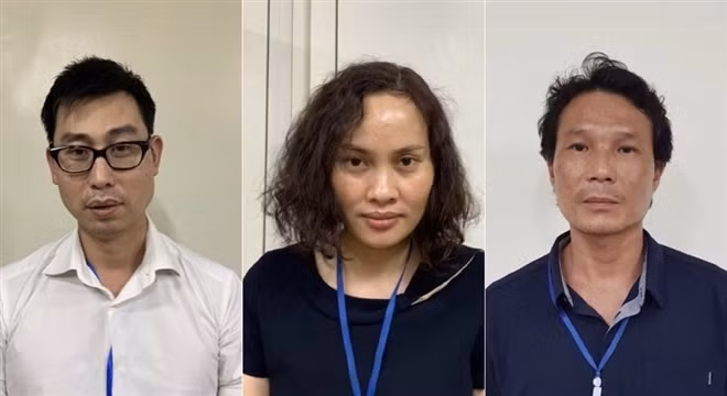 Liên quan đến vụ án ở BV Bạch Mai, C03 cũng ra quyết định khởi tố, bắt bị can đối với Phạm Đức Tuấn (Chủ tịch Hội đồng quản trị, Giám đốc Công ty BMS), Ngô Thị Thu Huyền (Phó Giám đốc Công ty BMS), Trần Lê Hoàng (Thẩm định viên Công ty VFS, Hoàng được áp dụng lệnh cấm đi khỏi nơi cư trú). Các bị can trên đều bị khởi tố về tội "Lừa đảo chiếm đoạt tài sản".