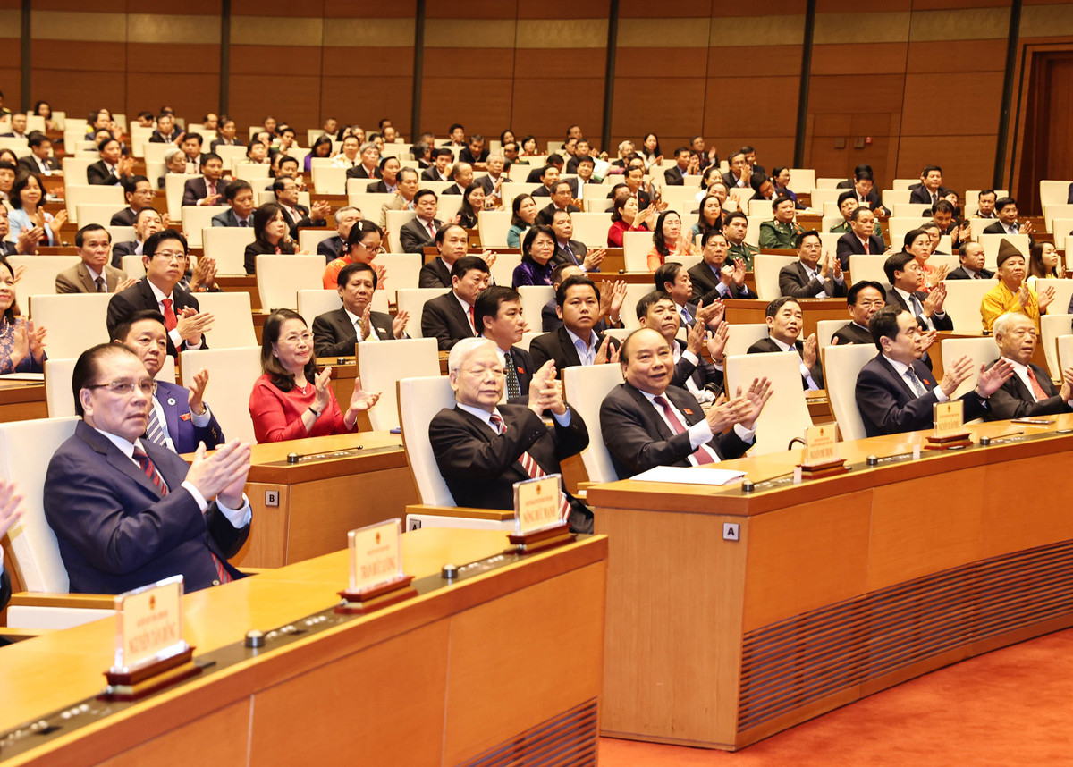 Kết quả kiểm phiếu cho thấy đa số đại biểu Quốc hội tán thành việc miễn nhiệm. Chủ tịch Quốc hội Vương Đình Huệ cho biết Nghị quyết miễn nhiệm Chủ tịch nước nhiệm kỳ 2016-2021 đối với ông Nguyễn Phú Trọng được thông qua với 91,25% tổng số đại biểu Quốc hội biểu quyết tán thành. 