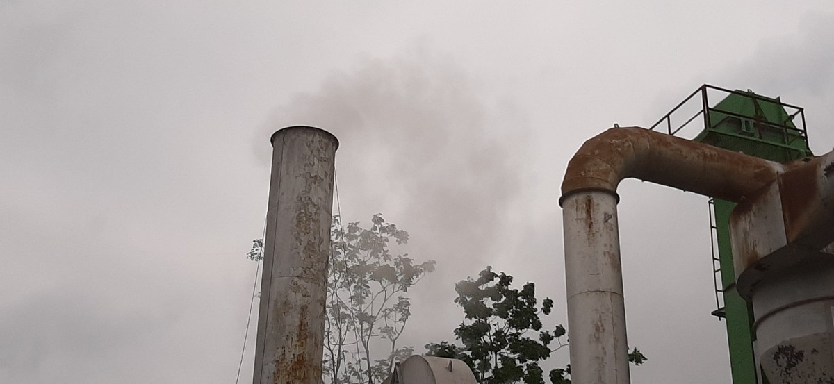 Bac Giang: Tram tron be tong khong phep ngang nhien hoat dong gay o nhiem