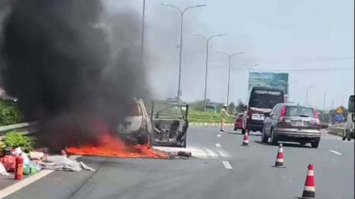 Vụ hỏa hoạn không gây thiệt hại về người. 