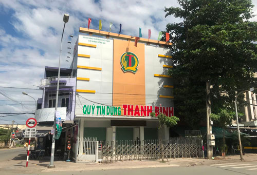 Quỹ tín dụng Thanh Bình trên đường CMT8, phường Quyết Thắng, TP.Biên Hòa, tỉnh Đồng Nai.