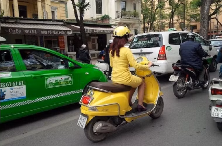 Anh vui giao thong Viet Nam tuan qua