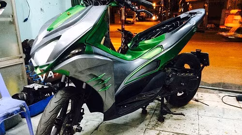 [VX-2]Dan Sai Gon do Honda Air Blade thanh Z1000 cuc doc