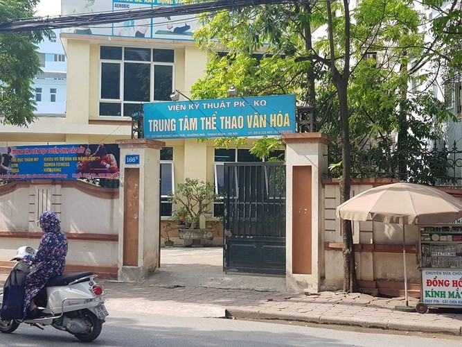 Ủy ban Kiểm tra Trung ương vừa ra thông báo kết luận việc kiểm tra dấu hiệu vi phạm đối với Ban Thường vụ Đảng ủy Quân chủng Phòng không - Không quân, Bộ Quốc phòng. Trong ảnh, Trung tâm thể thao của Viện kỹ thuật PK-KQ (Ảnh: moitruongvadothi.vn)