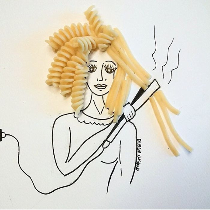 Diego Cusano là một nghệ sĩ tài năng người Ý, tự gọi mình là “Nhà nghiên cứu giả tưởng". Anh thường khám phá ranh giới giữa trí tưởng tượng và thực tế bằng cách kết hợp những thứ không liên quan đến nhau thành một thể thống nhất, khiến người xem đi từ bất ngờ này đến bất ngờ khác như hình ảnh độc lạ này.