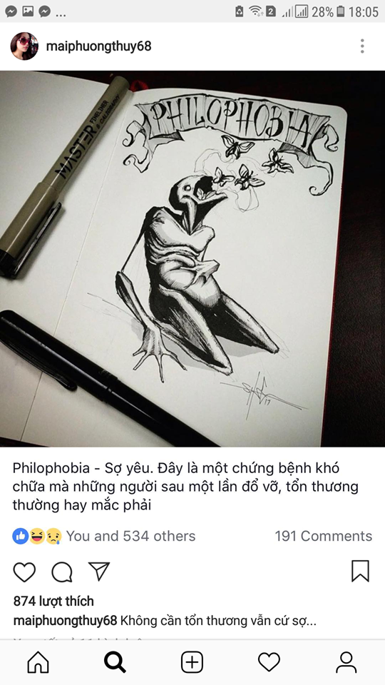 Mai Phương Thúy nói về hội chứng sợ yêu.