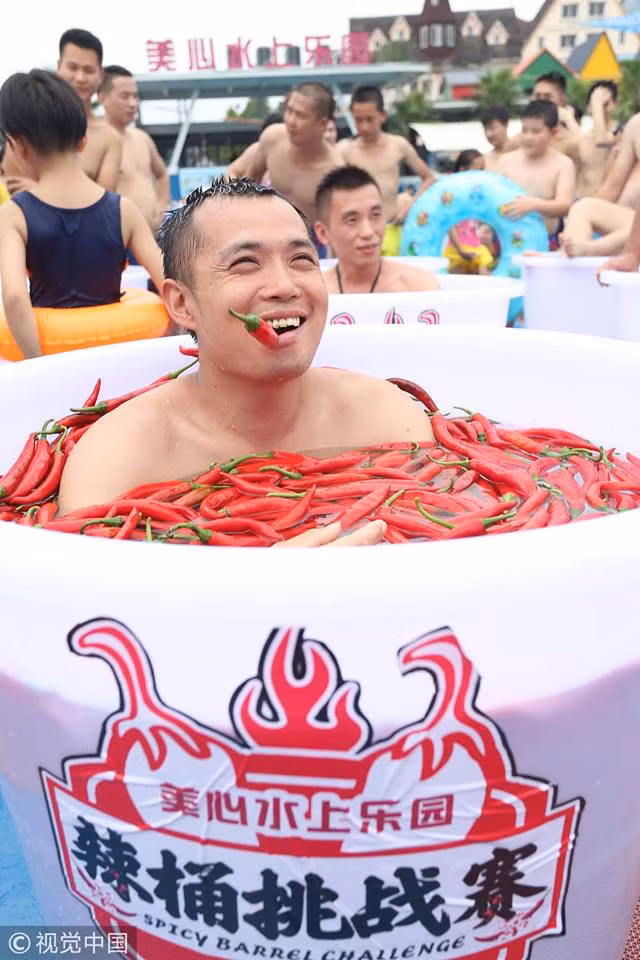 Được biết, cuộc thi được tổ chức do người dân thành phố Trùng Khánh cực kỳ yêu thích ớt.