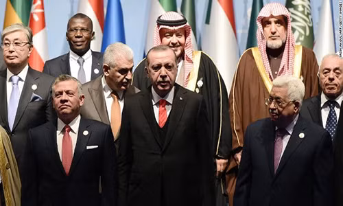 Lãnh đạo các nước Tổ chức Hợp tác Hồi giáo (OIC) họp tại Istanbul, Thổ Nhĩ Kỳ, ngày 13/12. Ảnh: Getty.