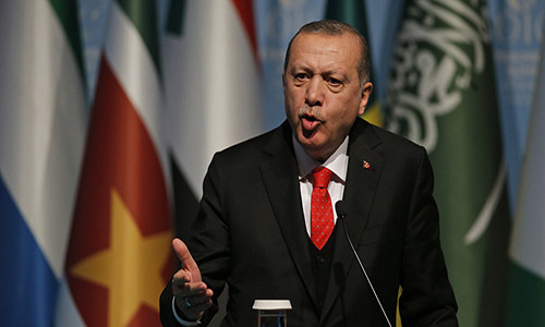 Tổng thống Thổ Nhĩ Kỳ Tayyip Erdogan. Ảnh: AP.
