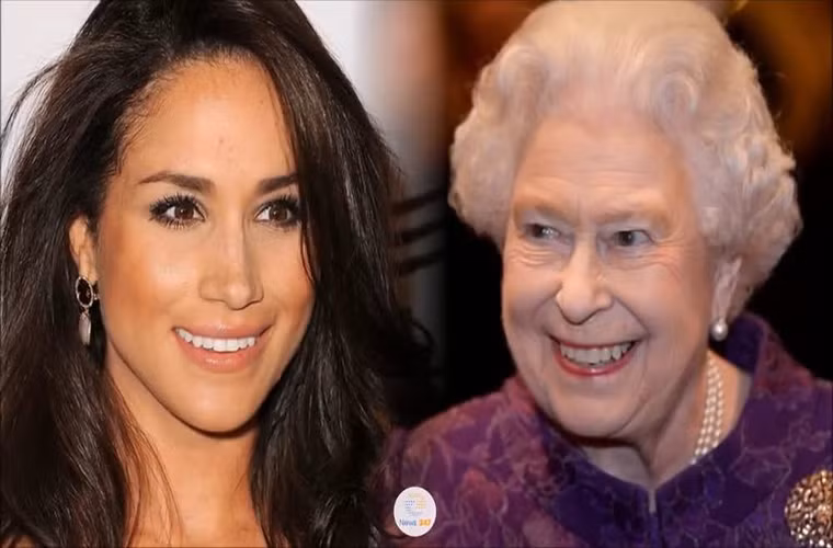 Cũng giống như các thành viên khác trong Hoàng gia, Meghan sẽ phải tuân theo những lời nói và hành động của Nữ hoàng Elizabeth II. Đặc biệt, không ai được phép quay lưng về phía Nữ hoàng. Ảnh: Richest.