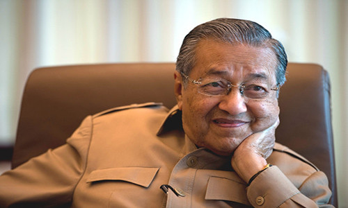 Cựu thủ tướng Mahathir Mohamed.