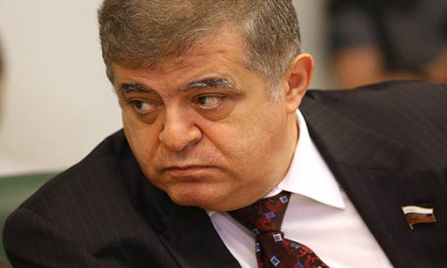 Phó Chủ tịch thứ nhất Ủy ban quốc tế của Hội đồng Liên bang Nga Vladimir Jabbarov. Ảnh: rusreality.com