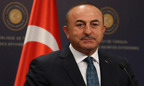 Bộ trưởng Ngoại giao Thổ Nhĩ Kỳ Mevlut Cavusoglu. Ảnh: Reuters.