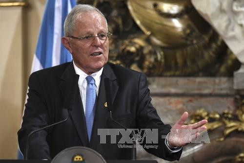 Tổng thống Peru Pedro Pablo Kuczynski.