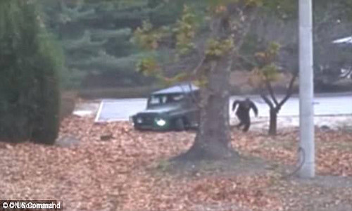 Một người lính Triều Tiên đào tẩu sang Hàn Quốc năm 2017 mang trong người kháng thể bệnh than nguy hiểm. Ảnh: Daily Mail.