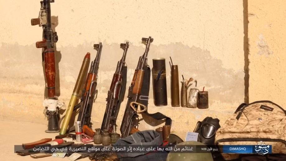 Hiện, giao tranh giữa IS và các nhóm phiến quân khác đang diễn ra ác liệt trong khu vực này. Ảnh: AMN.