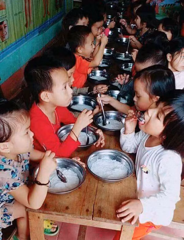 Phat hien moi, soc vu truong mam non cho tre an mien luoc