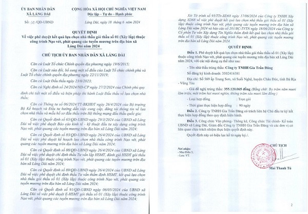 BR-VT: Cuộc đua “song mã” gói thầu nâng cấp, sửa chữa chợ Hắc Dịch - Hình 3 BR-VT: Cuoc dua “song ma” goi thau nang cap, sua chua cho Hac Dich-Hinh-3