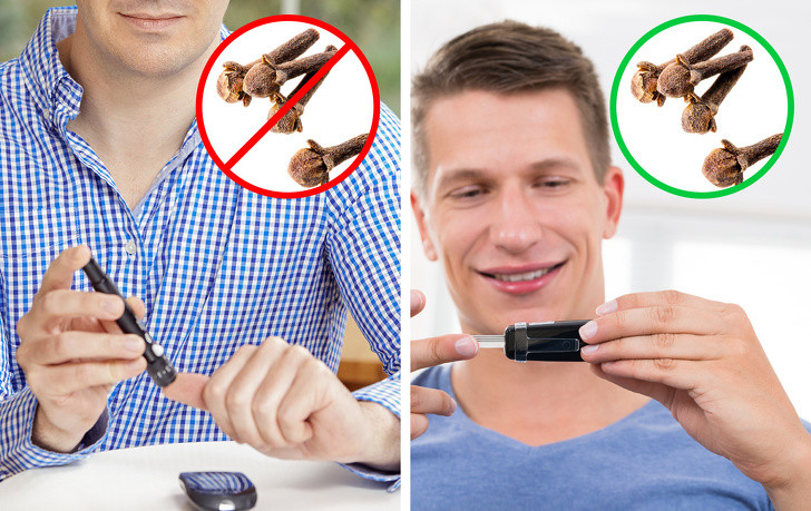 Hỗ trợ điều trị tiểu đường: Đinh hương tốt cho những ai có mức đường huyết cao, chúng hoạt động tương tự như insulin trong cơ thể. Do đó, đinh hương giúp vận chuyển lượng đường dư thừa từ máu vào tế bào, ổn định lượng đường trong máu.