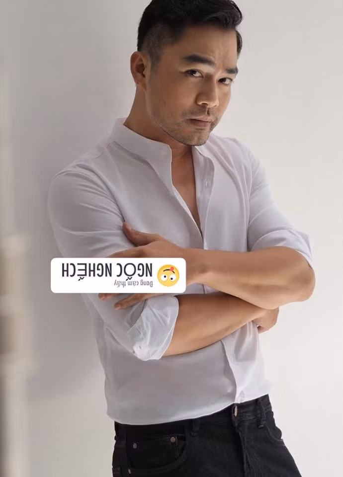 Nam diễn viên "Về nhà đi con" diện sơ si trắng "đóng thùng" cực điển trai.