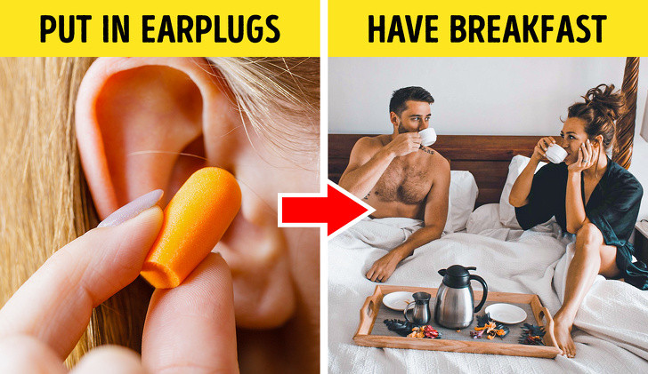 Bịt nút tai khi nói chuyện: Đây là trải nghiệm thế giới quan xung quanh không âm thanh. Bạn có thể làm điều này khi cùng ăn sáng với gia đình. Nhưng đừng quên thông báo với những người thân yêu về hành động bạn đang làm. Đây chính là một cách bạn thúc đẩy trí nhớ sắc nét hơn.