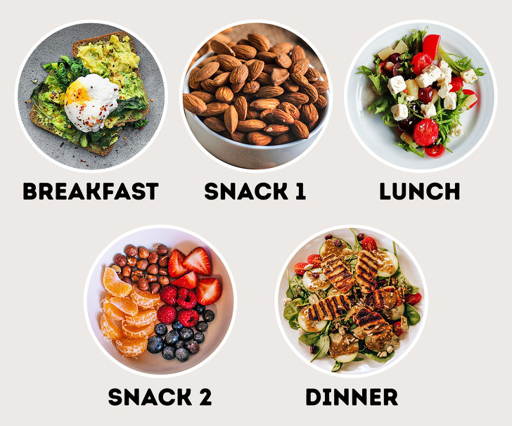 Tuân thủ chế độ ăn uống phân đoạn: Thay vì ăn 3 bữa lớn mỗi ngày, hãy chia bữa ăn của bạn thành 5-6 phần - ăn thường xuyên hơn nhưng hãy ăn với khẩu phần nhỏ hơn. Tiêu thụ ít calo hơn tại một thời điểm làm giảm nồng độ insulin.