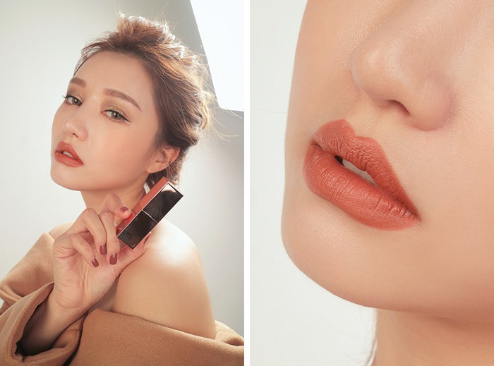Tuy nhiên màu son này khá kén da, nó phù hợp với những cô nàng có tông da sáng hơn là da ngăm.
