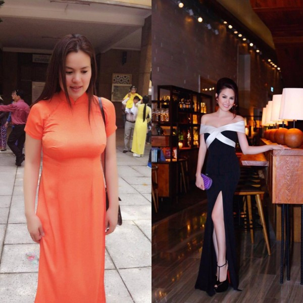 Để có được thân hình như hiện tại, Phương Lê nỗ lực giảm cân sau sinh từ 90kg xuống 52kg khiến người hâm mộ. Người đẹp thực hiện phương pháp tập luyện và thay đổi chế độ ăn uống hợp lý.