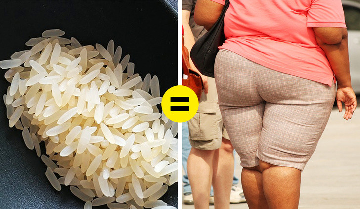 Cơm trắng gần giống như bánh mì, nó chứa một lượng lớn carbohydrate đơn giản có thể gây tăng cân. Các chuyên gia dinh dưỡng cho rằng cơm trắng có thể tốt cho bạn nhưng nó phải là thực phẩm chất lượng thực sự cao.