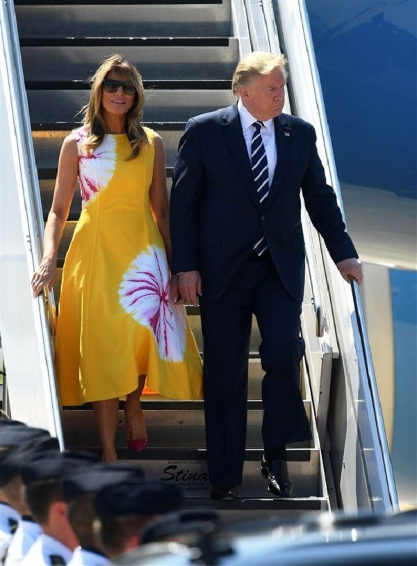 Phu nhân Tổng thống Mỹ Melania Trump gây ấn tượng với truyền thông Pháp với loạt váy áo hàng hiệu đắt đỏ, thời thượng trong Hội nghị Thượng đỉnh G7, diễn ra tại Pháp vừa qua.