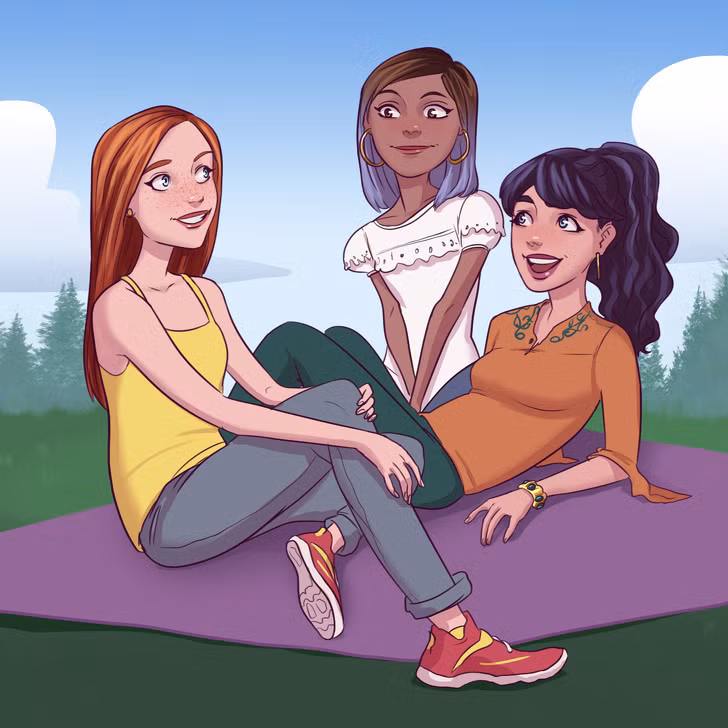 Gặp gỡ bạn bè, tham gia các hoạt động ngoài trời cũng là cách hay để cải thiện tâm trạng. Ảnh: BS.