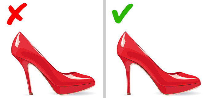 5 quy tac chon giay cao got de di khong dau chan-Hinh-4